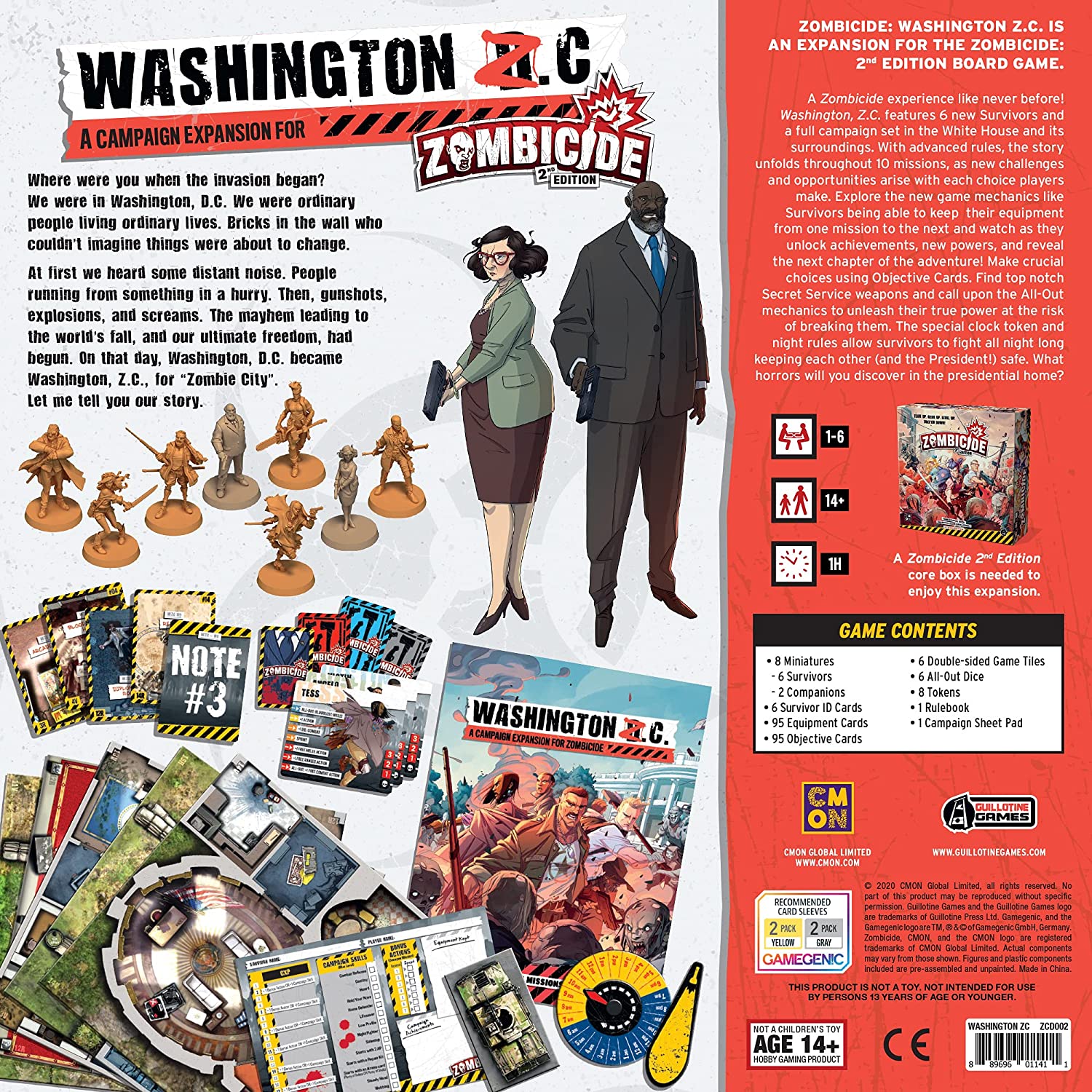 Zombicide : Second Edition - Washington Z.C. Expansion